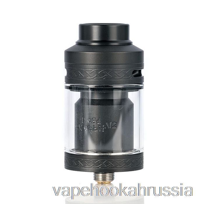 Vape россия Hellvape Dead Rabbit V2 25 мм Rta матовый полностью черный